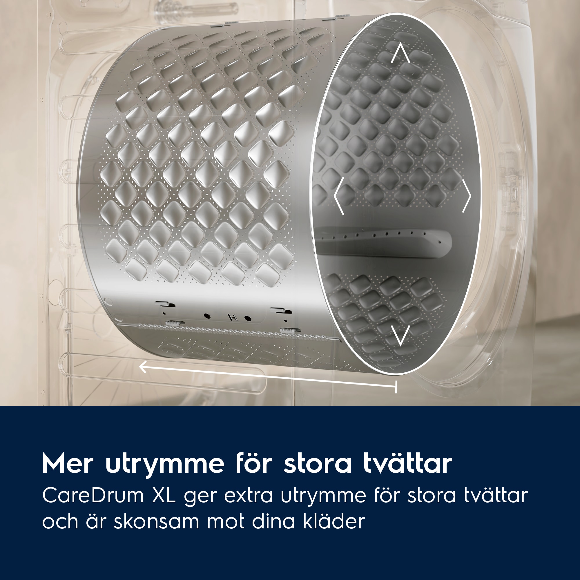 Electrolux - Frontmatad tvättmaskin - EFI731W14W