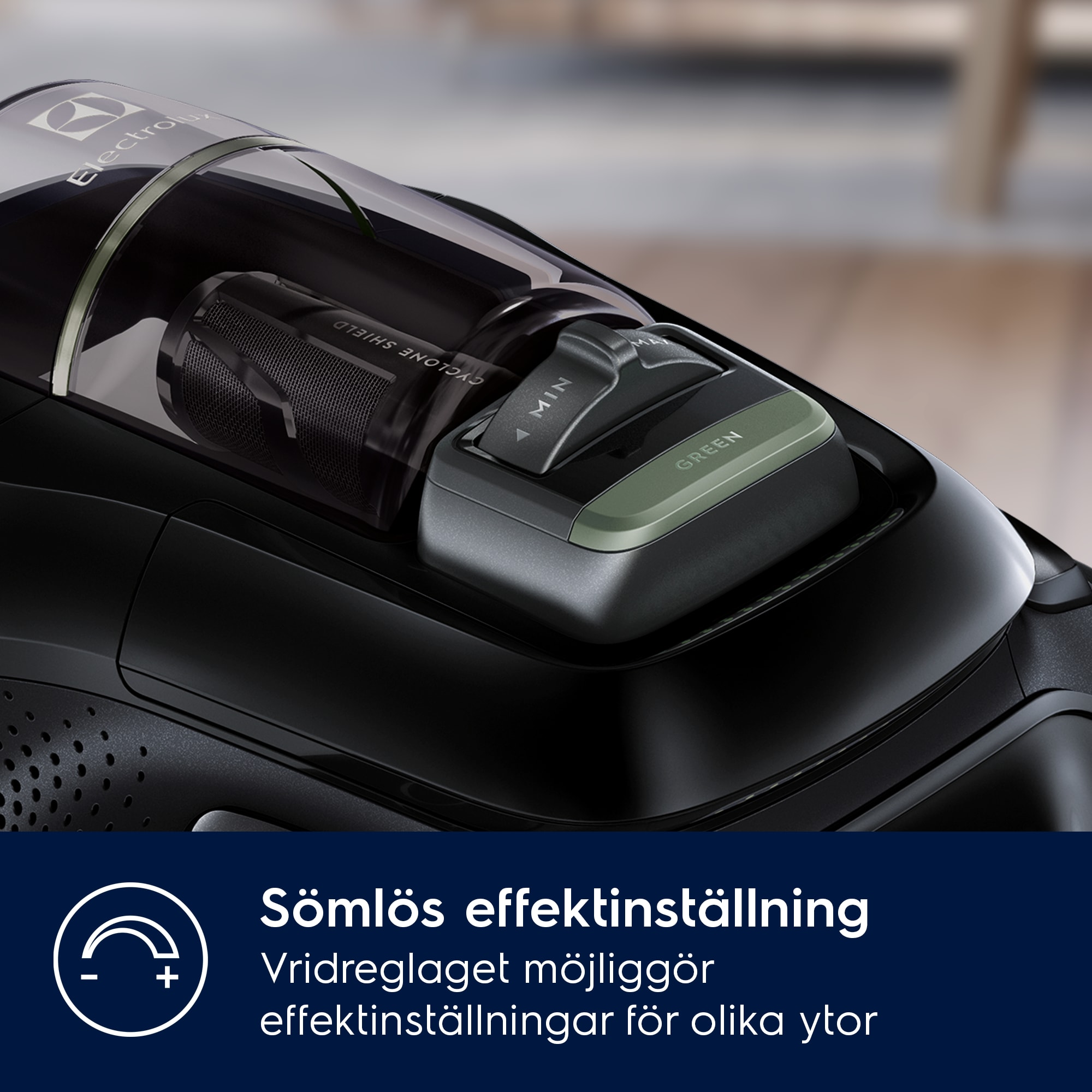 Electrolux - Påslös Dammsugare - PC91-GREEN