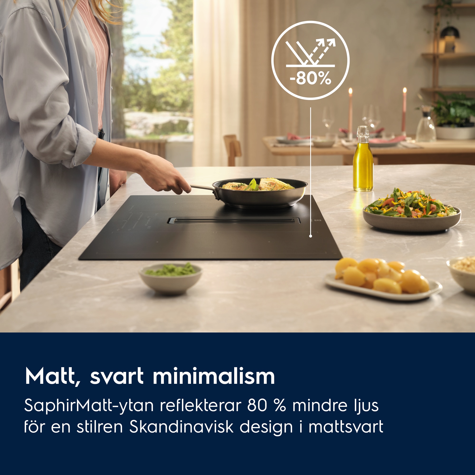 Electrolux - Induktionshäll - HOB890CMF