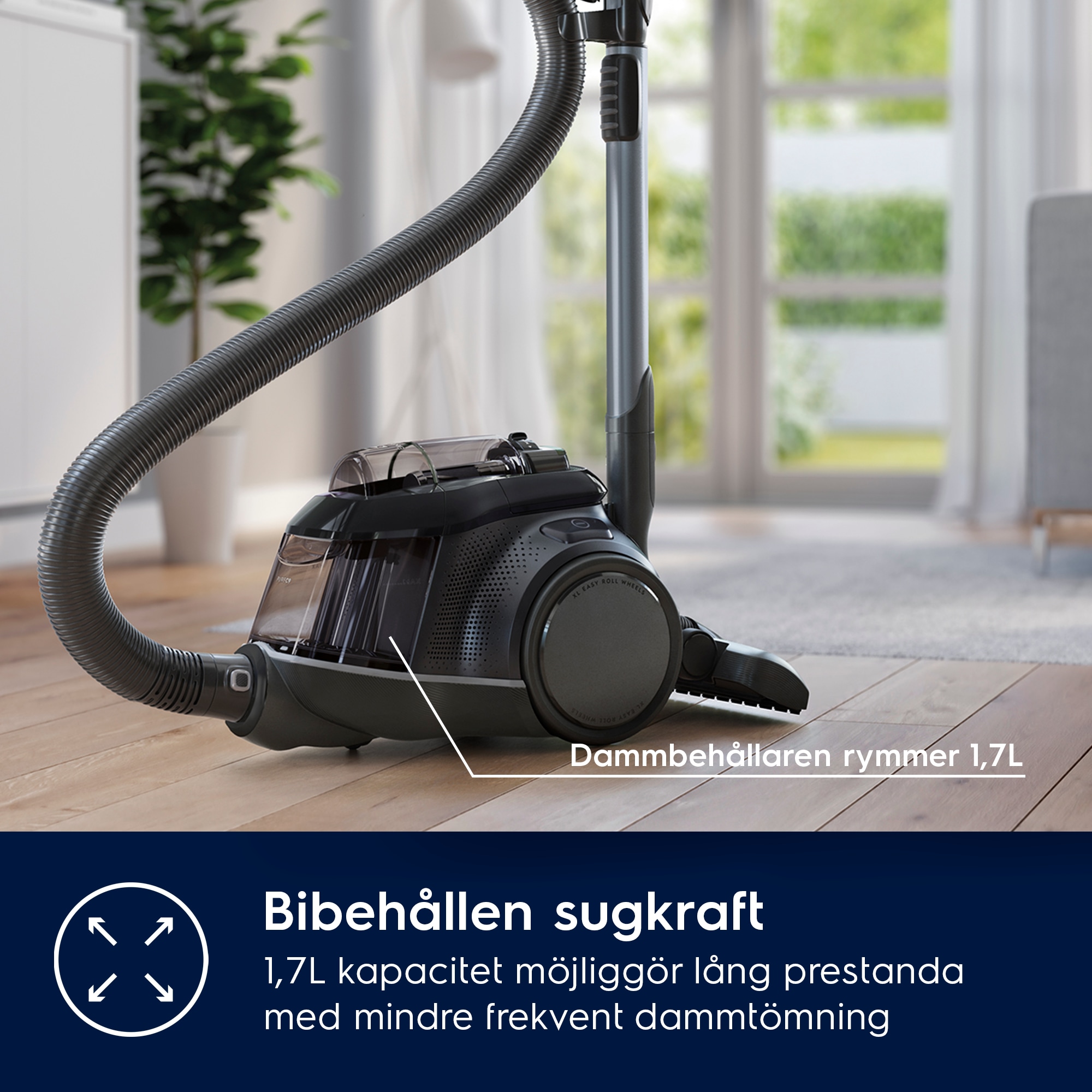 Electrolux - Påslös Dammsugare - PC91-GREEN