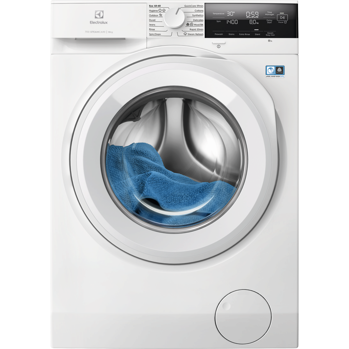 Electrolux - Frontmatad tvättmaskin - EFI731W14W