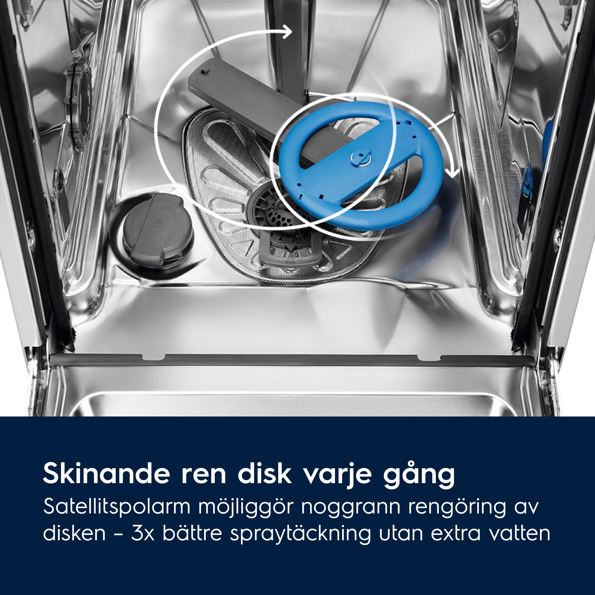 Electrolux - Diskmaskin 45cm - ESM63300SX