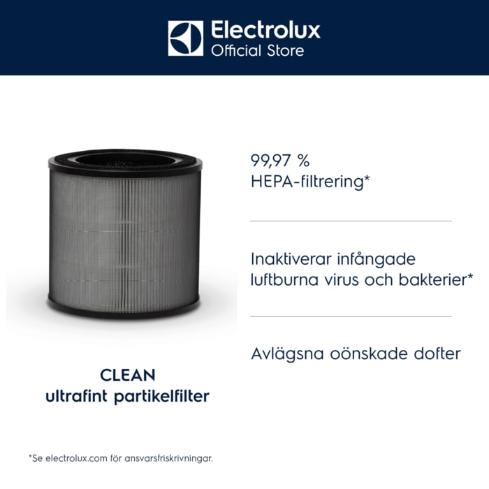 Electrolux - Filter till luftrenare - EFFCLN2EU