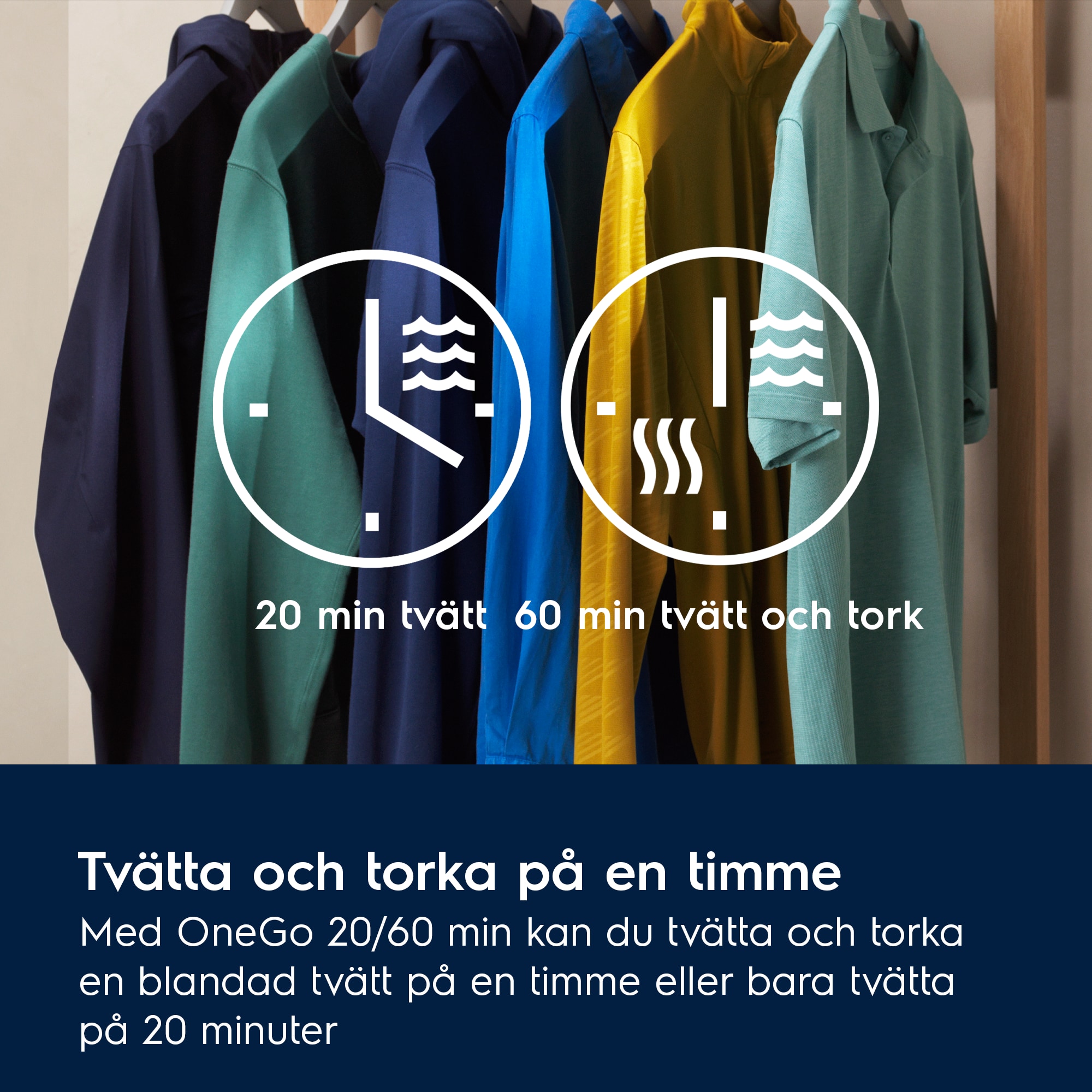 Electrolux - Fristående tvätt-tork - EWI754LY6Q