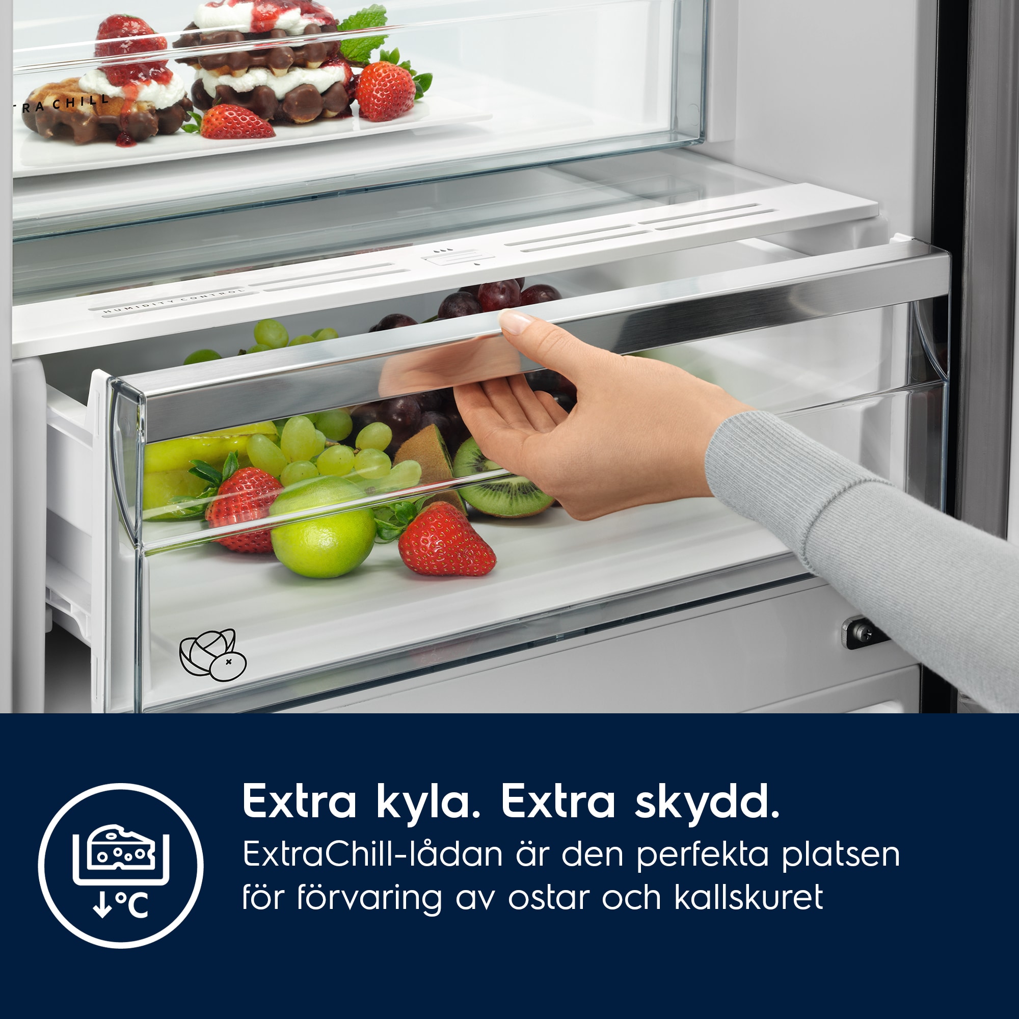 Electrolux - Fristående kyl-frys - LNC8MC32B