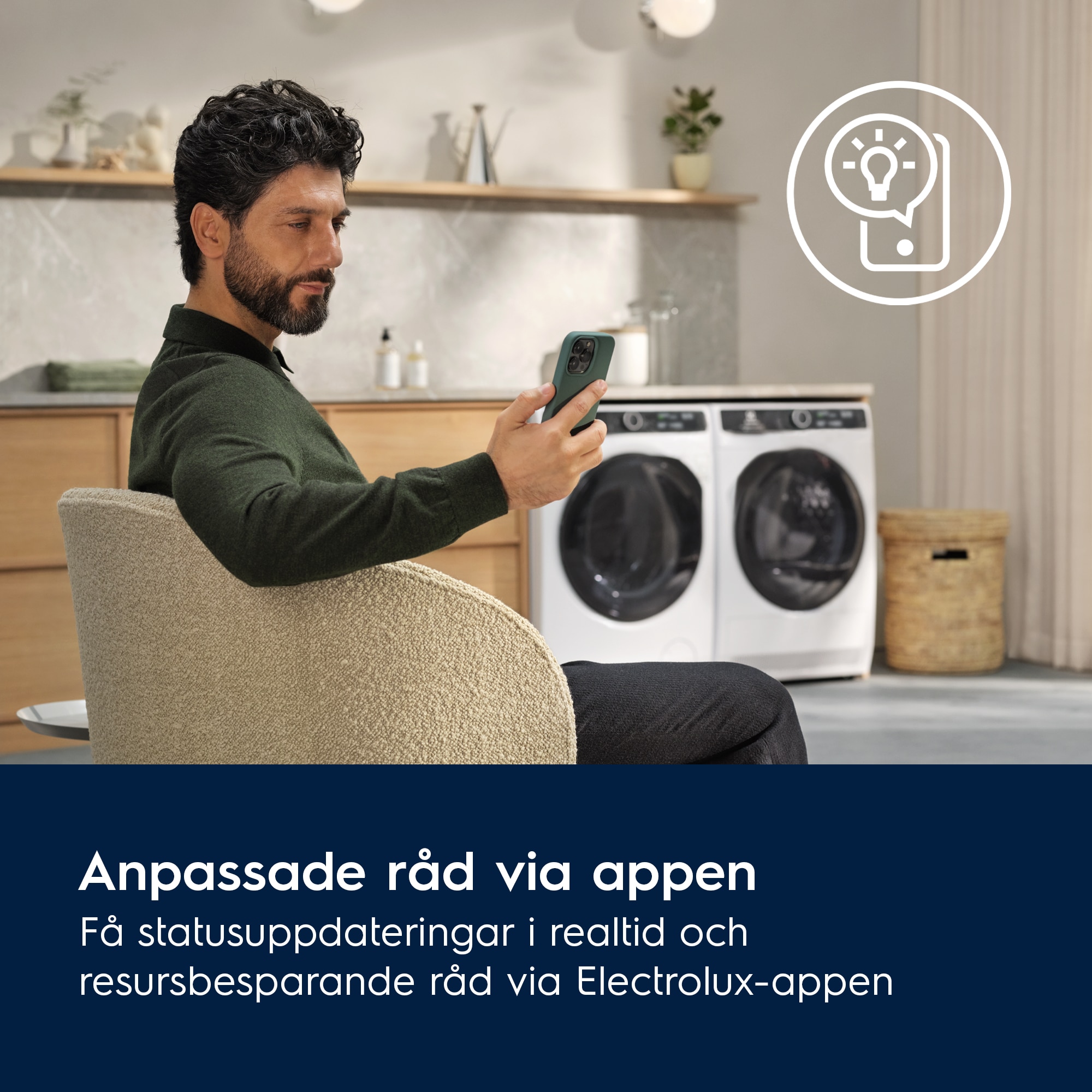 Electrolux - Fristående tvätt-tork - EWI754LY6Q