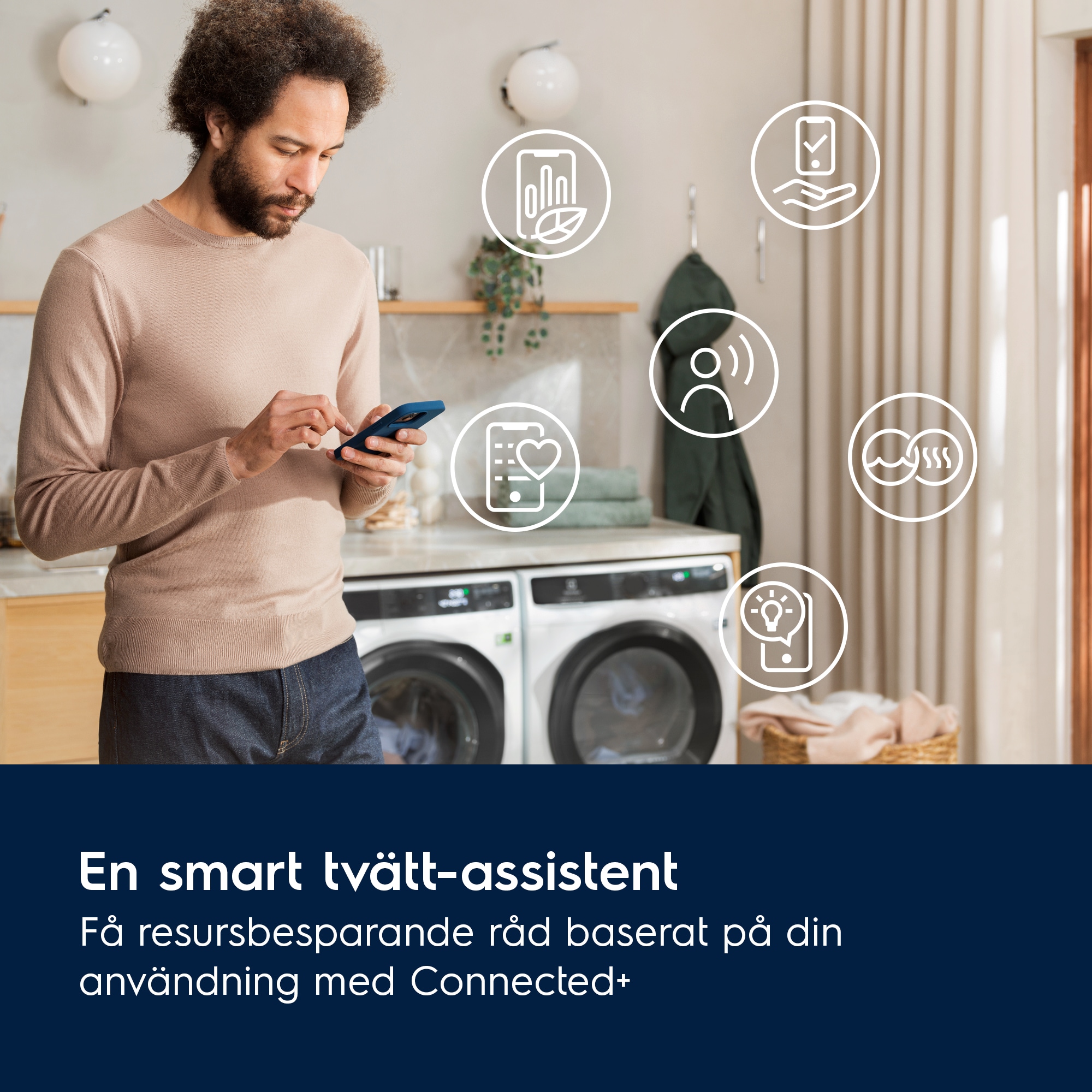 Electrolux - Fristående tvätt-tork - EWI754LY6Q