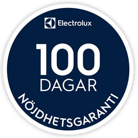 100 dagars nöjdhetsgaranti