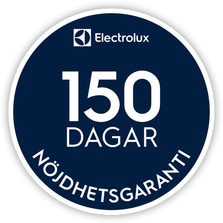 150 dagars nöjdhetsgaranti